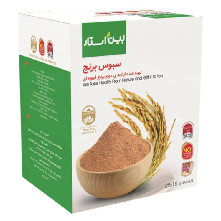 سبوس برنج دکتر بیز بین استار