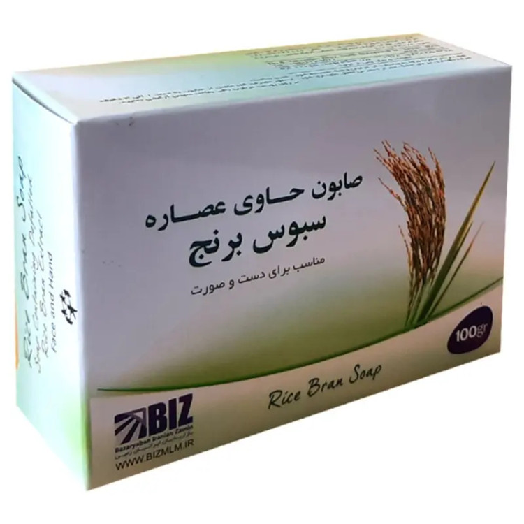 صابون سبوس برنج بیز